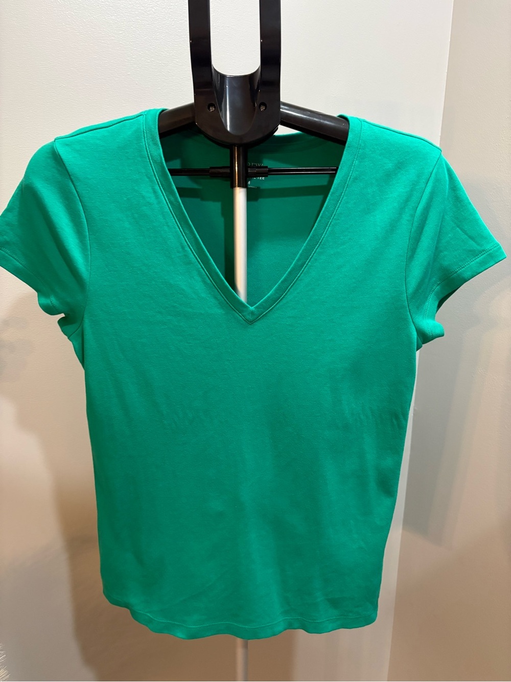 Classic J. Crew V-Neck Women’s Top in Teal Green
